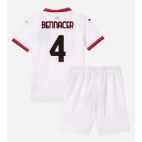 AC Milan Ismael Bennacer #4 Replika babykläder Bortaställ Barn 2024-25 Kortärmad (+ korta byxor)